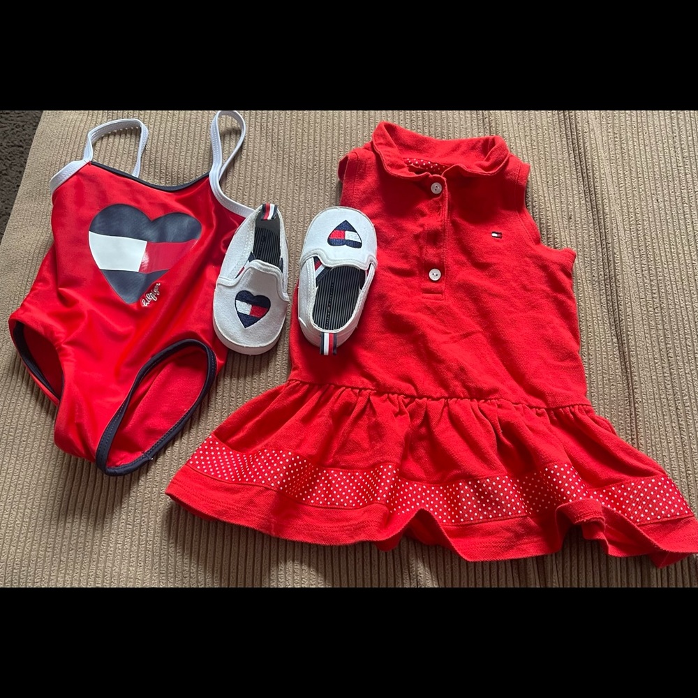 Girls Tommy Hilfiger set